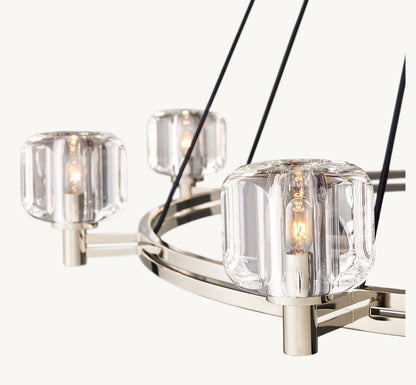 DEMARET ROUND CHANDELIER 60"