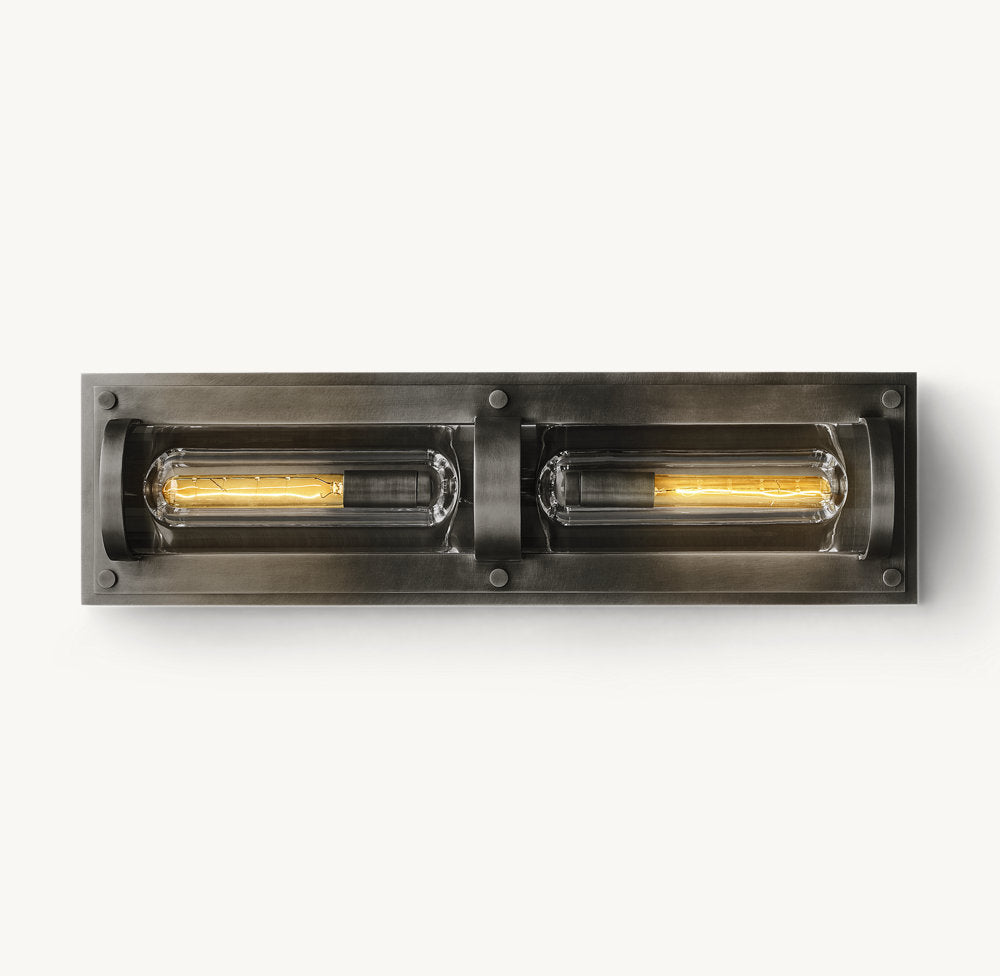 SAVILE ROUND LINEAR SCONCE