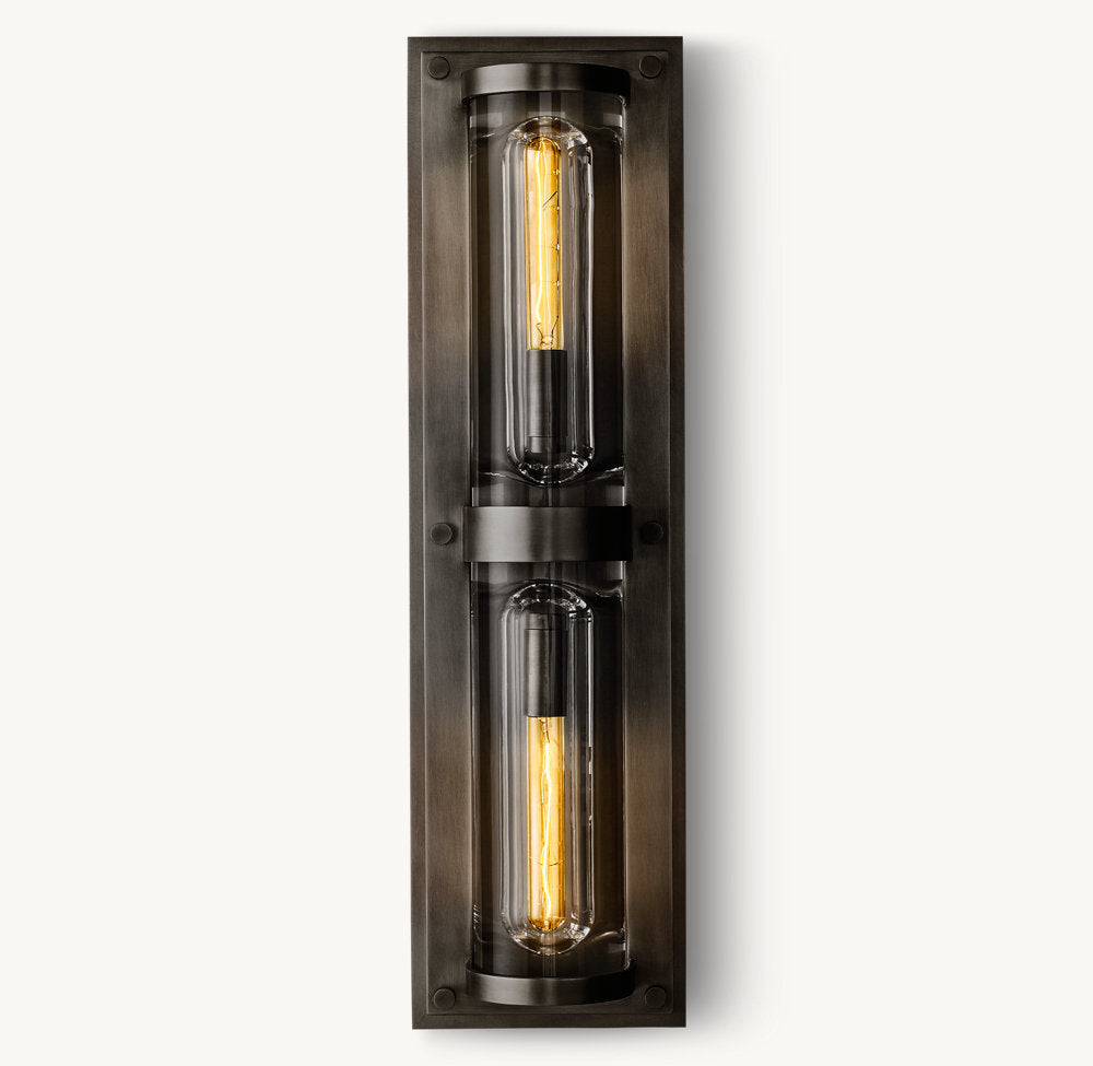 SAVILE ROUND LINEAR SCONCE