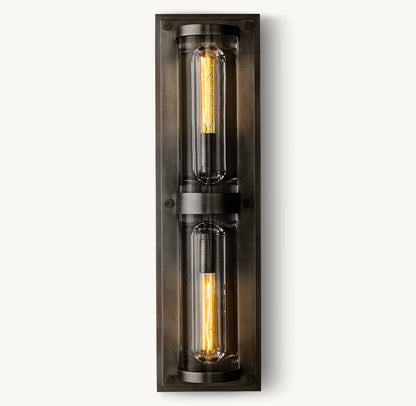 SAVILE ROUND LINEAR SCONCE