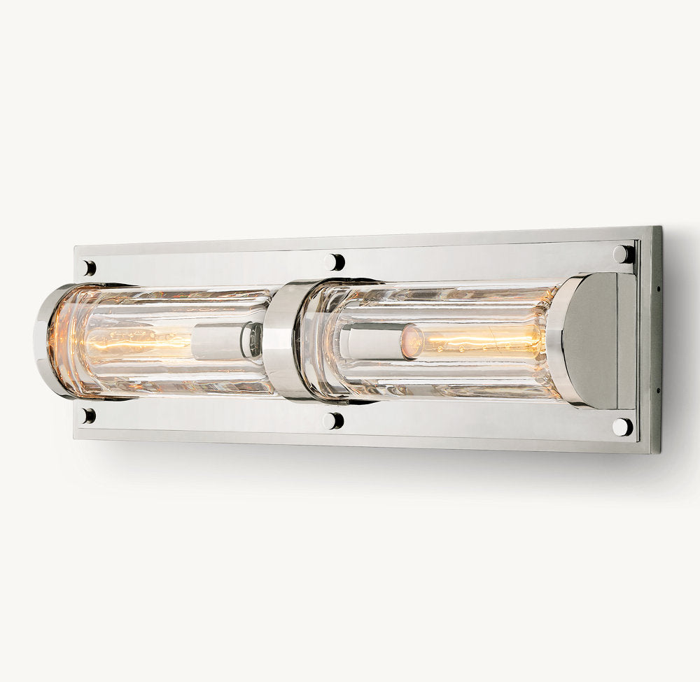 SAVILE ROUND LINEAR SCONCE