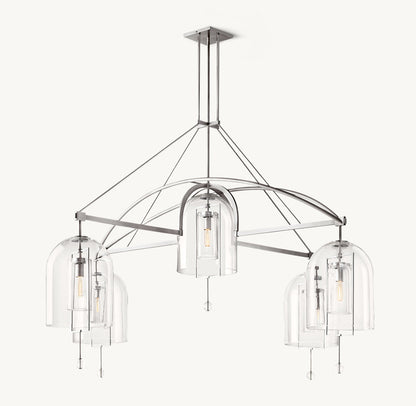 FULCRUM ROUND GRAND CHANDELIER 85"