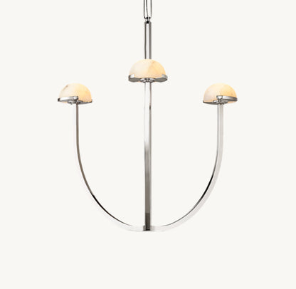 PEDRA ROUND CHANDELIER 24"