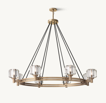 DEMARET ROUND CHANDELIER 48"