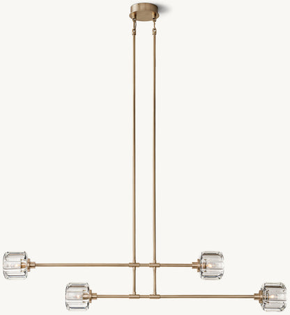 DEMARET MOBILE LINEAR CHANDELIER 54"