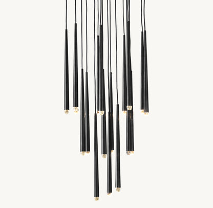 AQUITAINE ROUND CHANDELIER 30"