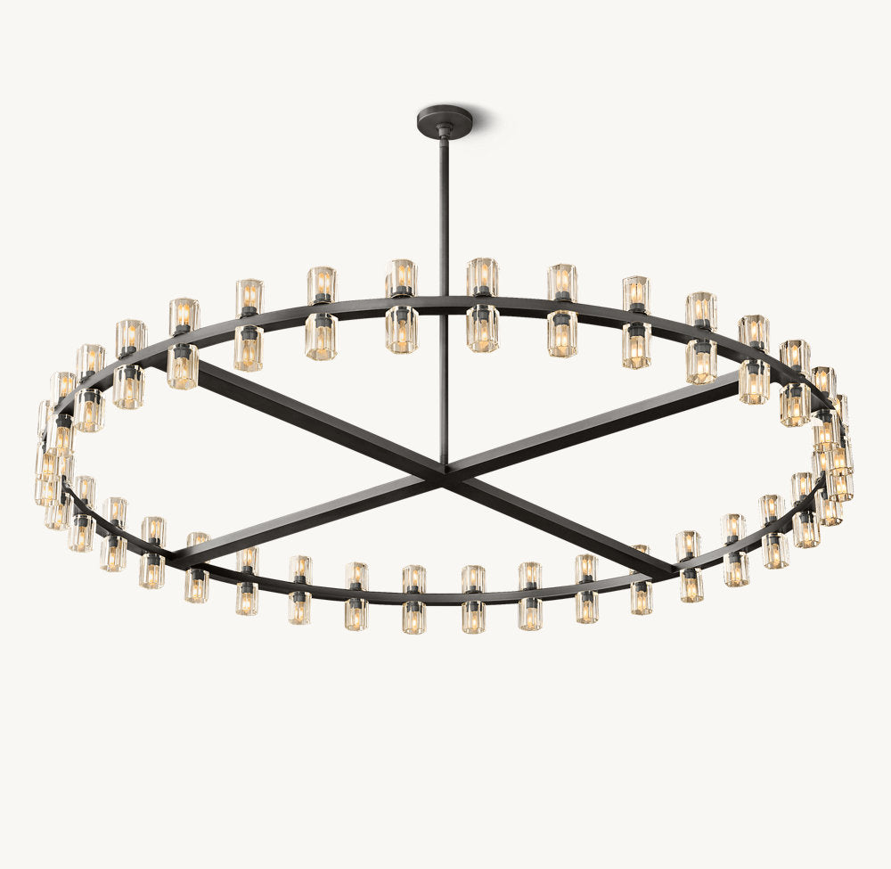 ARCACHON LED ROUND CHANDELIER 60"