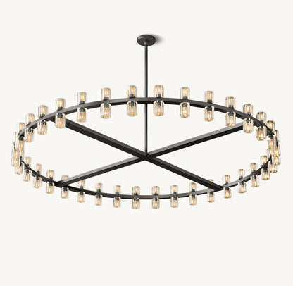 ARCACHON LED ROUND CHANDELIER 60"
