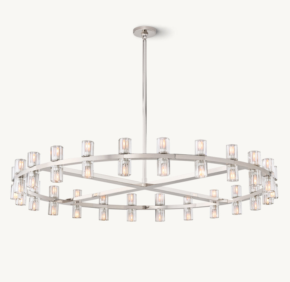 ARCACHON LED ROUND CHANDELIER 48"