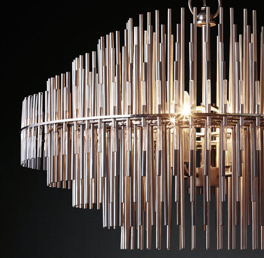 EMILE ROUND CHANDELIER 32"