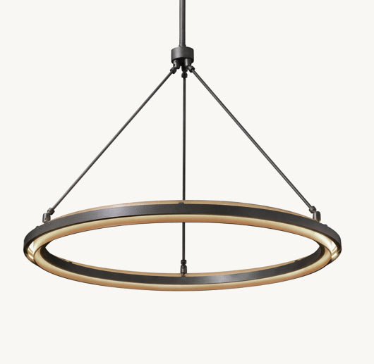 PERALTA ROUND CHANDELIER 36"