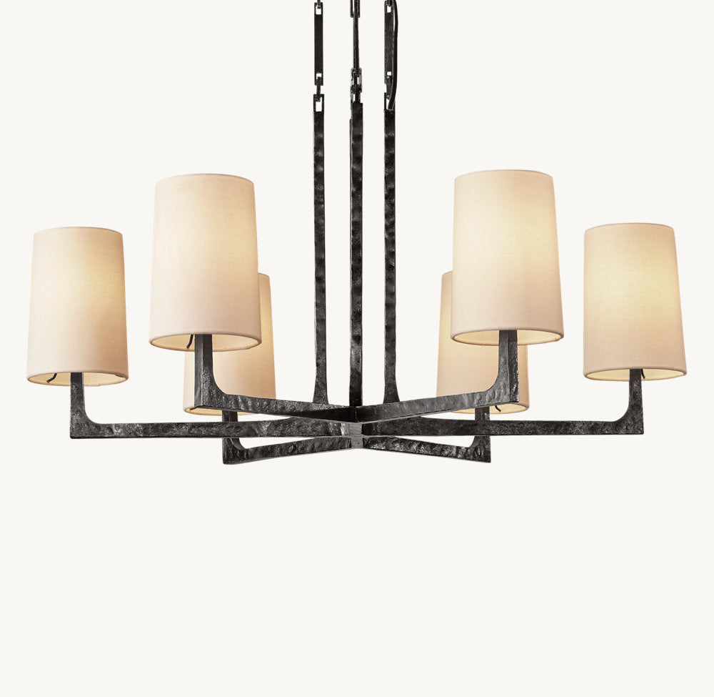 WRIGHT ROUND CHANDELIER 36"