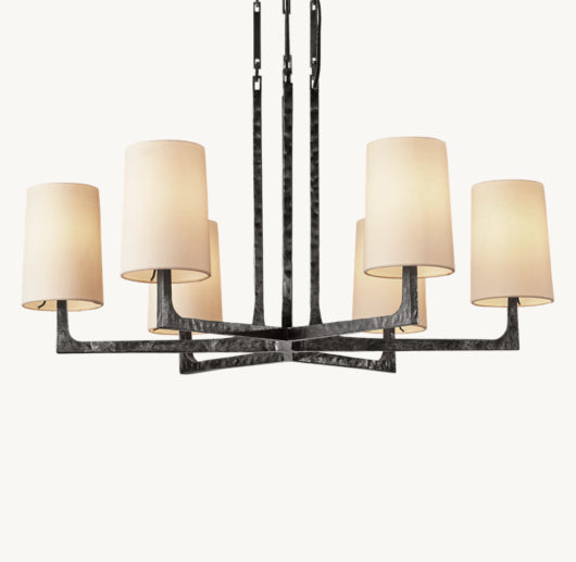 WRIGHT ROUND CHANDELIER 36"
