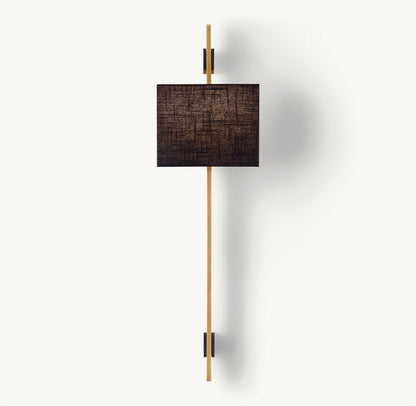 VELA RECTANGULAR BAR SCONCE - RECTANGULAR SHADE