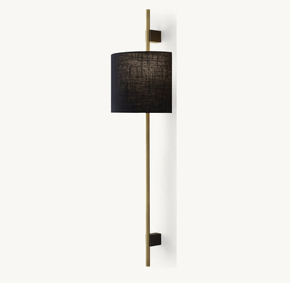 VELA ROUND BAR SCONCE - ROUND SHADE