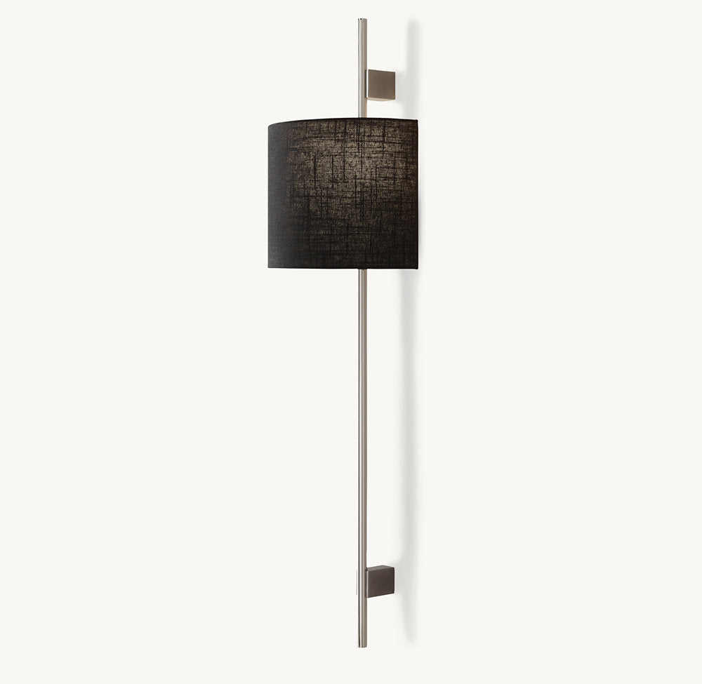 VELA ROUND BAR SCONCE - ROUND SHADE
