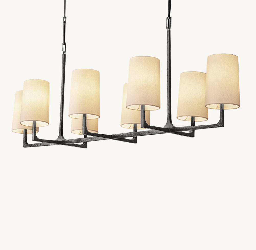 WRIGHT LINEAR CHANDELIER 54"