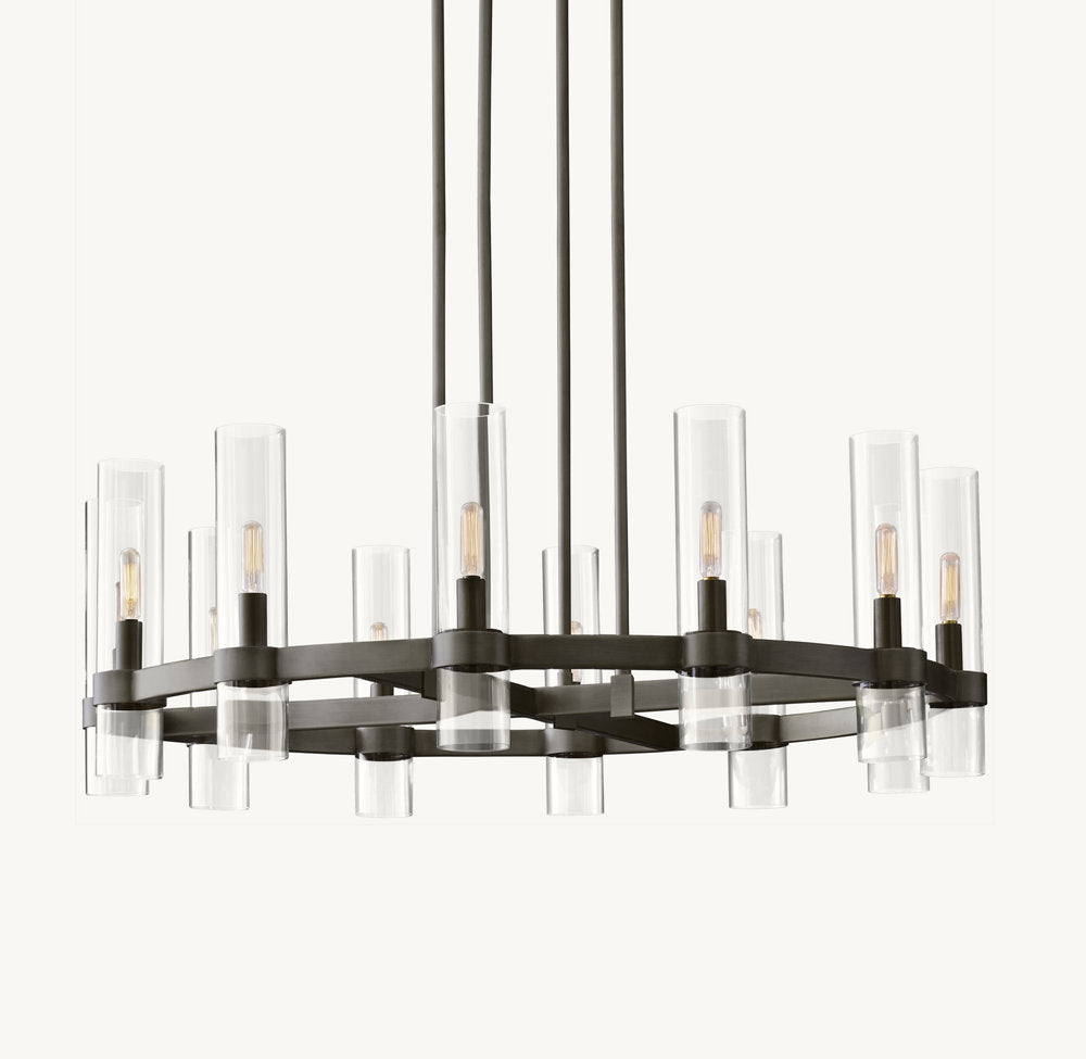 RAVELLE ROUND CHANDELIER 36"