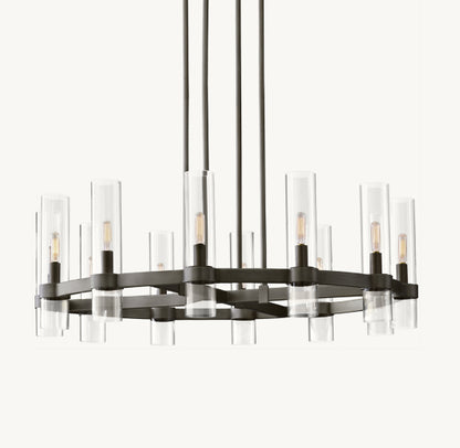 RAVELLE ROUND CHANDELIER 36"
