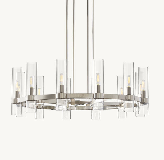 RAVELLE ROUND CHANDELIER 36"