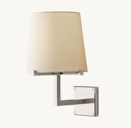 PAUILLAC FABRIC SHADE GRAND SCONCE