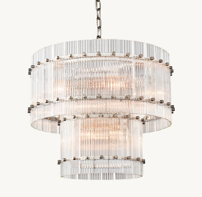 SAN MARCO TWO-TIER ROUND CHANDELIER 22"