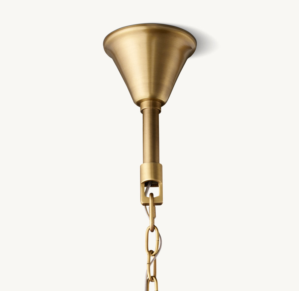SAN MARCO TWO-TIER ROUND CHANDELIER 37"