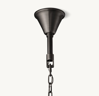 SAN MARCO TWO-TIER ROUND CHANDELIER 37"