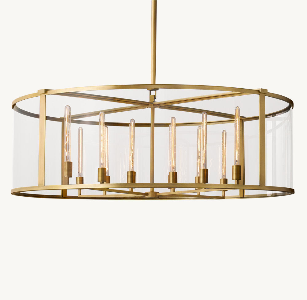 BECKMAN ROUND CHANDELIER 55"
