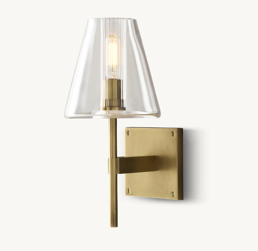 FULHAM GLASS SHADE SCONCE