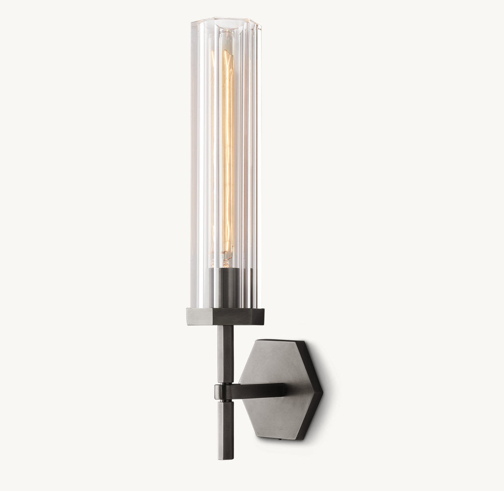 LAMBETH HEXAGONAL GRAND SCONCE