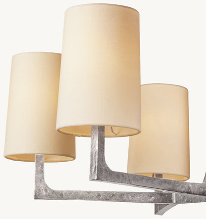 WRIGHT ROUND CHANDELIER 36"