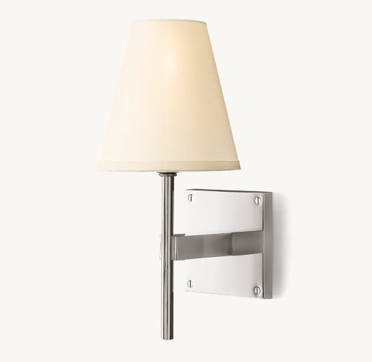 FULHAM LINEN SHADE SCONCE