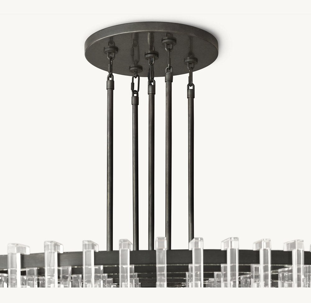 MARIGNAN ROUND CHANDELIER 60"