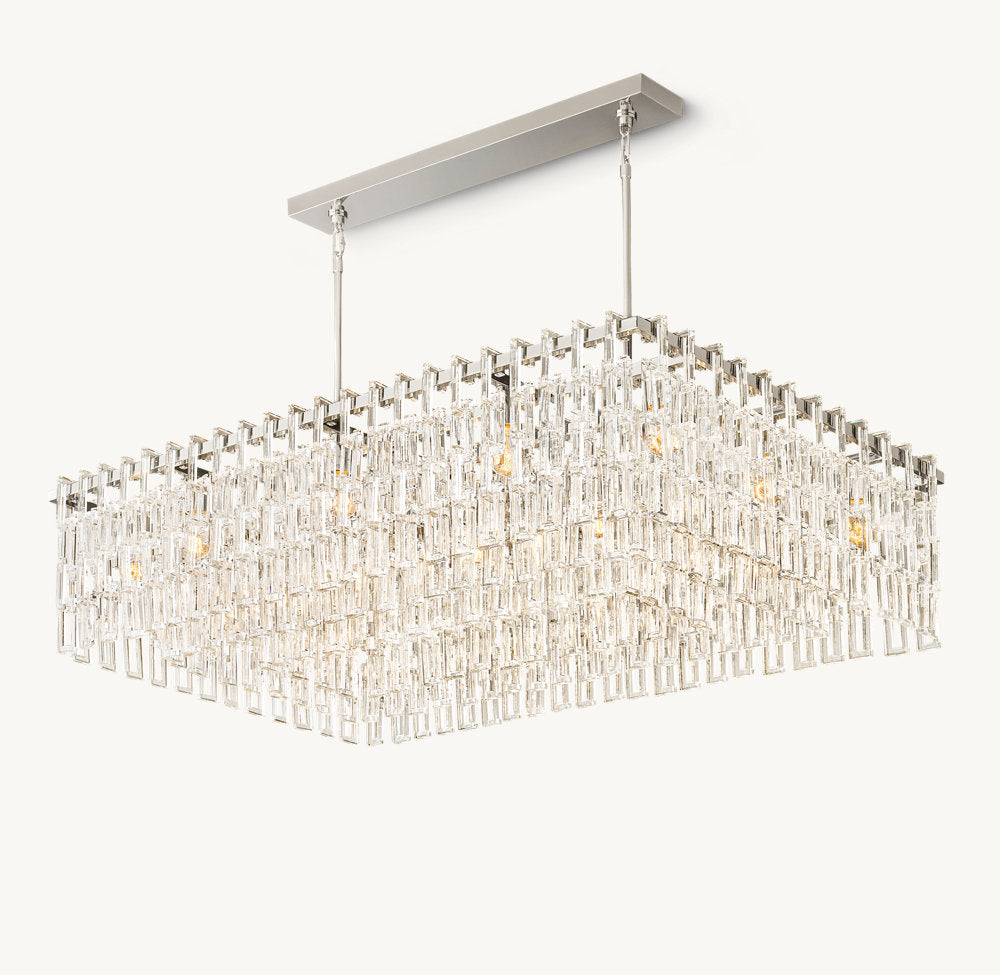 MARIGNAN RECTANGULAR CHANDELIER 60"