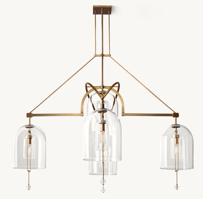 FULCRUM ROUND GRAND CHANDELIER 73"