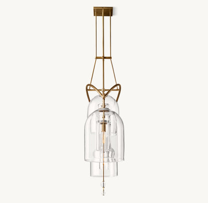 FULCRUM GRAND LINEAR CHANDELIER 85"
