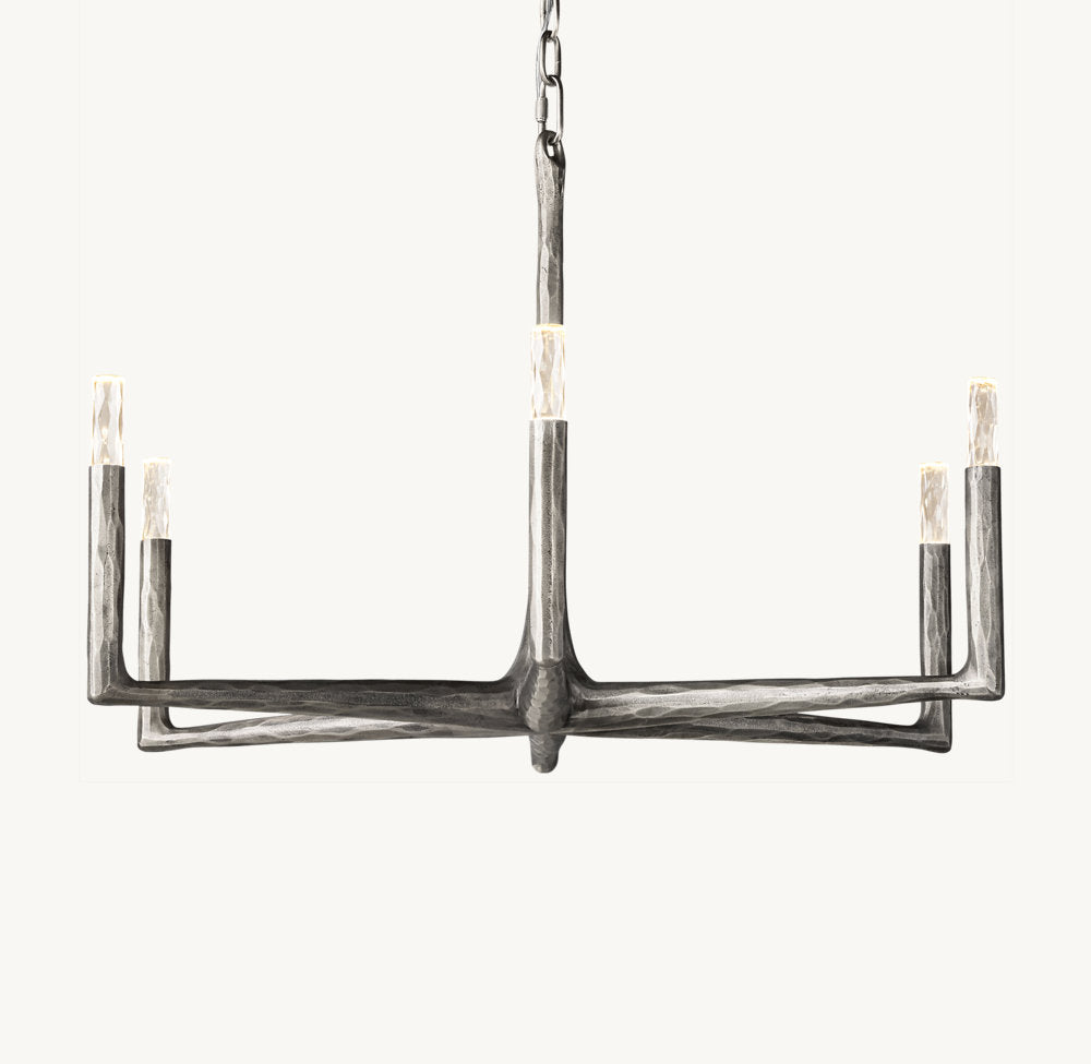 THADDEUS ROUND CHANDELIER 36"