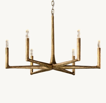 THADDEUS ROUND CHANDELIER 36"