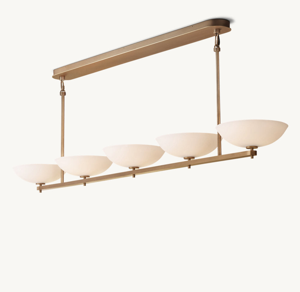 VERNET LINEAR CHANDELIER 76"