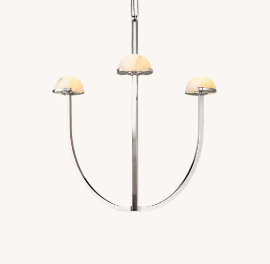 PEDRA ROUND CHANDELIER 24"