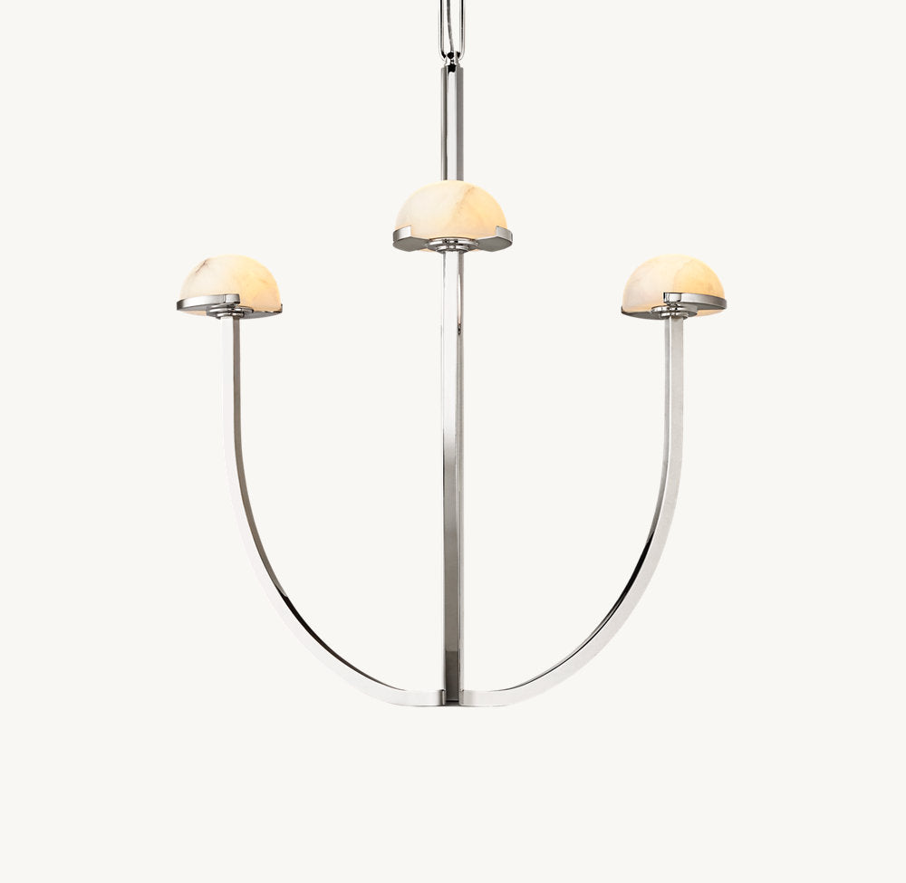 PEDRA ROUND CHANDELIER 24"
