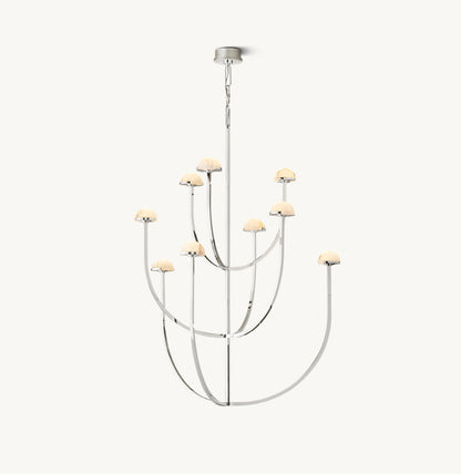 PEDRA ROUND CHANDELIER 32"