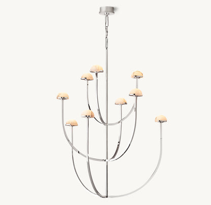 PEDRA ROUND CHANDELIER 40"