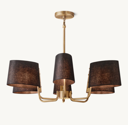 MARTINEAU ROUND CHANDELIER 36"