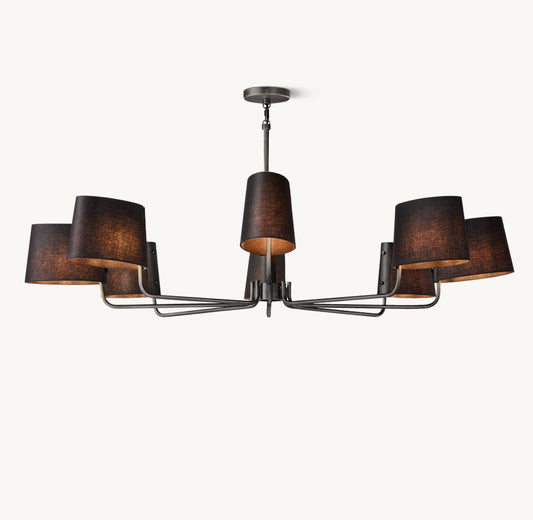 MARTINEAU ROUND CHANDELIER 60"