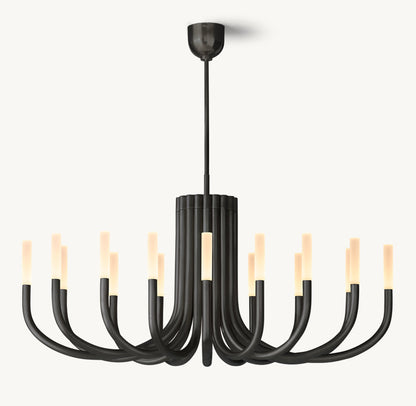 ROUSSEAU OVAL CHANDELIER 50"