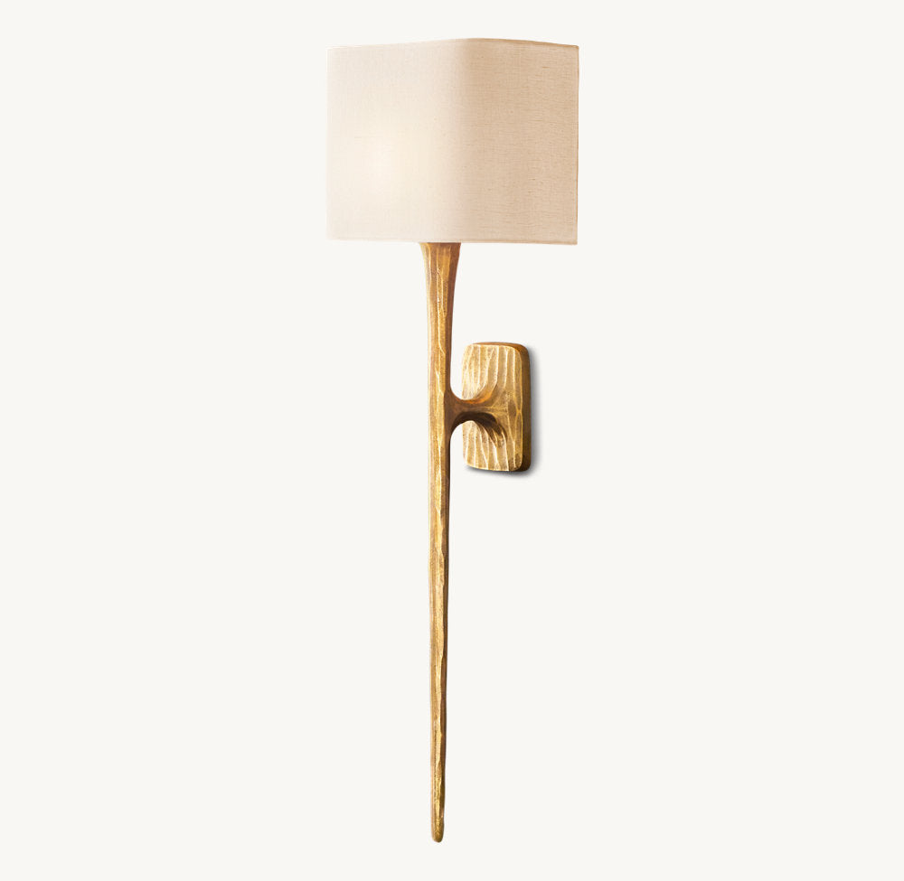 THADDEUS GRAND SHADED SCONCE