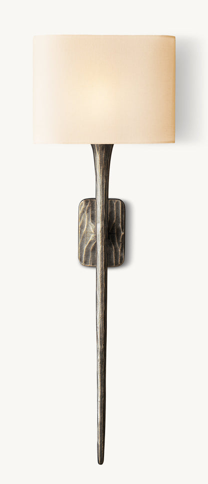 THADDEUS GRAND SHADED SCONCE
