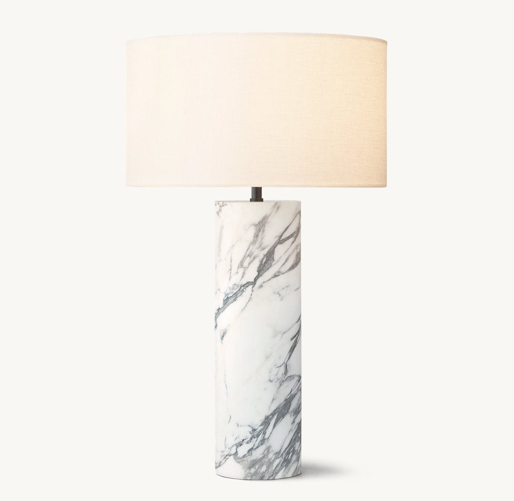 Sarezzo Cylindrical Table Lamp